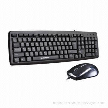 Super-slim Smart Keyboard Mouse Combo with Ergonomic Design